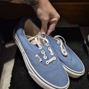 Vans Womens Classic Blue Sneakers